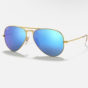 RAY-BAN aviator flash lenses sunglasses